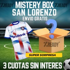 CAJA MISTERIOSA SAN LORENZO-HASTA 5 PRENDAS-¡CALIDAD G5!™/ ENVIO GRATIS! - ZREADY