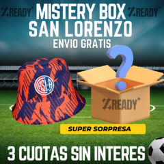 CAJA MISTERIOSA SAN LORENZO-HASTA 5 PRENDAS-¡CALIDAD G5!™/ ENVIO GRATIS! en internet