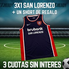 3x1 SAN LORENZO MUSCULOSAS + SHORT DE REGALO - ENVIO GRATI!! en internet