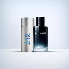 212 Men 100ml + Sauvage Dior 100ml/ENVIO GRATIS!!