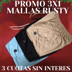 3X1 MALLAS RUSTY + OJOTAS NIKE DE REGALO!! ENVIOS GRATIS!! - comprar online