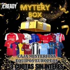 ¡CAJA MISTERIOSA DE EQUIPOS EUROPEOS!HASTA 5 CAMISETAS DE LA MEJOR CALIDAD!+ENVIO GRATIS!