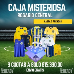 CAJA MISTERIOSA DE ROSARIO CENTRAL-¡CALIDAD G5!™/ENVIO GRATIS!! - comprar online