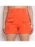 Domi Modas Short Feminino Fashion Alfaiataria Botão Ziper Cargo 55