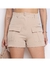 Domi Modas Short Feminino Fashion Alfaiataria Botão Ziper Cargo 55