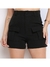 Domi Modas Short Feminino Fashion Alfaiataria Botão Ziper Cargo 55 - loja online