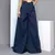 Domi Modas Calça Pantalona De Linho Super Estilosa Tendencia de Moda 8302 - Domi Modas