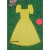 Domi Modas Vestido Estilo Camponesa Viscose 7262 - loja online