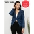 Domi Modas Blazer Jeans Feminino Chique e Elegante 69