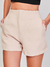 Domi Modas Shorts Alfaiataria Básico Moda Feminina Com Bolso 9253 - loja online