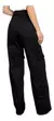 Domi Modas Calça Cargo Wide Leg Sarja com Bolso Lateral 113 - comprar online