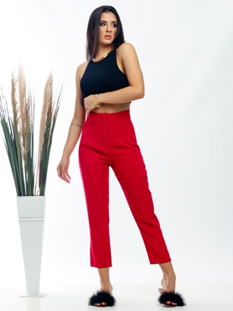 Calça Alfaiataria ZR Cintura Alta 020