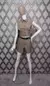 Domi Modas Conjunto Colete e Shorts Gabardine 193 - loja online