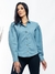 Domi Modas Camisa Feminina Jeans 6244 - loja online