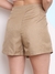 Domi Modas Short Saia Gabardine com Zíper Lateral Casual Coleção Nova G170 - loja online