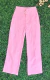 Domi Modas Calça Pantalona Tecido Amarante Bolsos Laterais Cintura Alta 219 - comprar online
