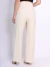 Domi Modas Calça Pantalona Tecido Amarante Bolsos Laterais Cintura Alta 219 - comprar online