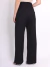 Domi Modas Calça Pantalona Tecido Amarante Bolsos Laterais Cintura Alta 219