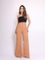 Domi Modas Calça Alfaiataria Liberty Cintura Alta Detalhe com Bolsos Fake 218 - loja online