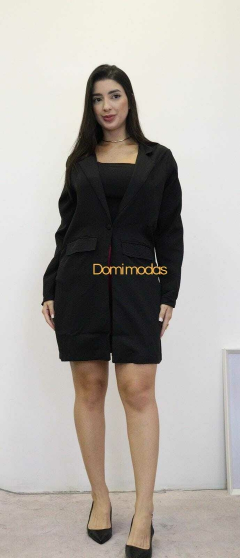Domi Modas Max Blazer de Alfaiataria Sobre -Tudo Outono 105 - comprar online