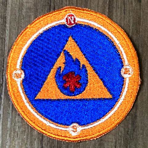 Símbolo da Sobrevivência - Patch Bordado COM CERTIFICADO DE AUTENTICIDADE - comprar online