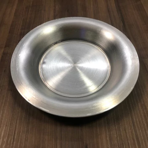 Pratos de alumínio - Conjunto com 3