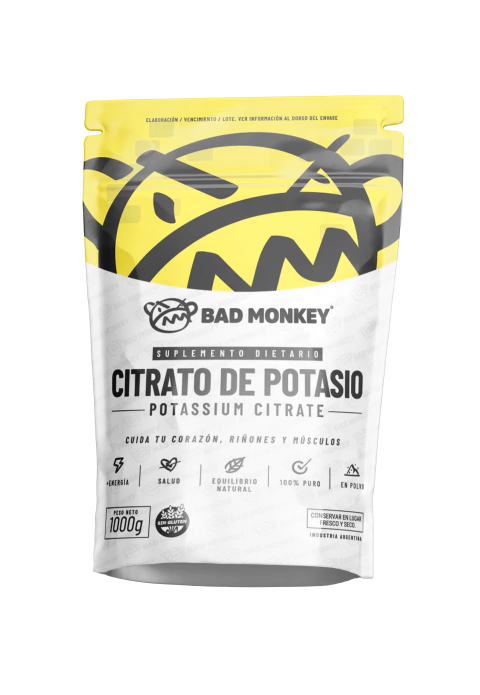 Citrato de Potasio 1000g Bad Monkey - comprar online