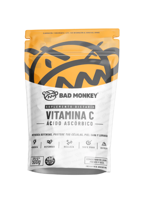 Vitamina C 500g Bad Monkey - comprar online