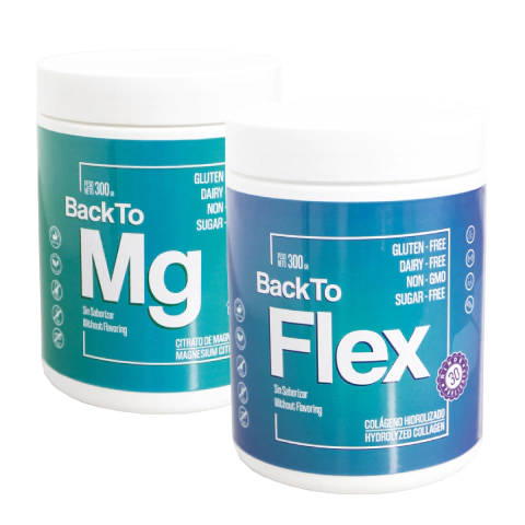 Colágeno Hidrolizado 300g + Citrato de Magnesio Estabilizado 300g - comprar online