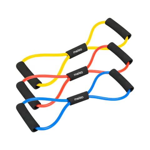 Pack X3 Bandas Elasticas En 8 MEISO Packbe8