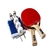 Set Ping Pong 2 Pal 3*/red/3 P Giant DRAGON Vcp090302