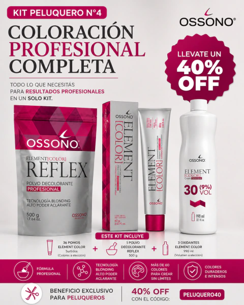 kit peluquero n°4 – Coloración Profesional Completa