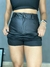 Short Saia Couro Fake na internet