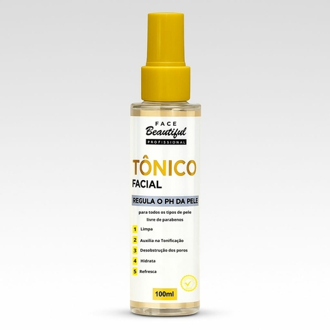 TÔNICO FACIAL LIMPA E HIDRATA FACE BEAUTIFUL