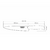 Faca Tramontina Cabo Branco Fio Inox Ultracorte Chef Profissional - comprar online