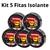 Kit 5 Fitas Isolante 3M Imperial 18mm x 10 Metros Suporta 90°C - comprar online