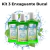 Kit 3 Enxaguante Bucal Sem Fluor e Zero Alcool Hortelã Refrescante Dentil 250 ml - comprar online