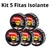 Kit 5 Fita Isolante 3M Imperial 18mm x 20 metros Uso Domestico e Profissional Antichama - comprar online