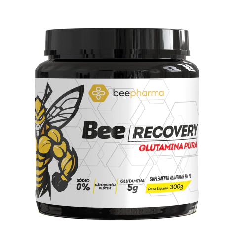 Glutamina Pura Recuperação Muscular Acelerada e Suporte Imunológico 300g