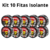 Kit 10 Fitas Isolante Preta 3M Imperial 18mm x 5 metros