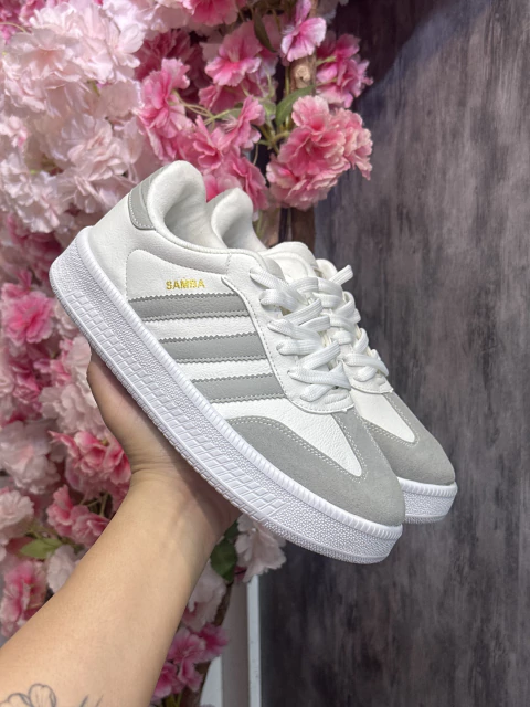 SAMBA XL BRANCO CINZA - comprar online