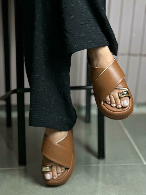 Flat Geysi - Caramelo - comprar online