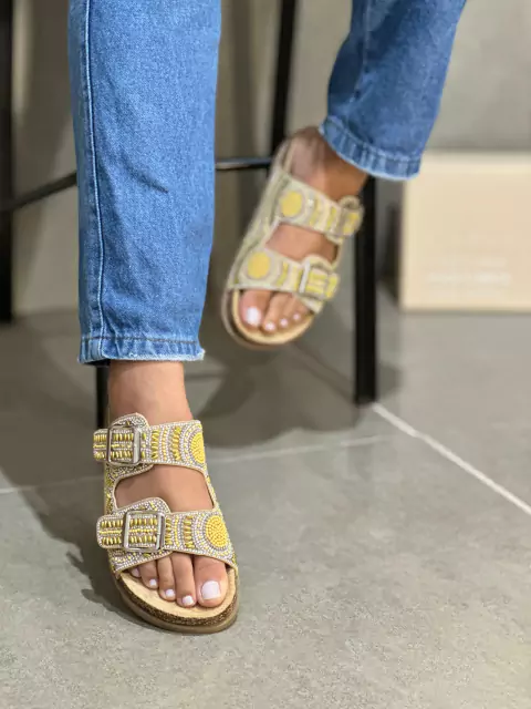 Papete Ava - Dourado - comprar online