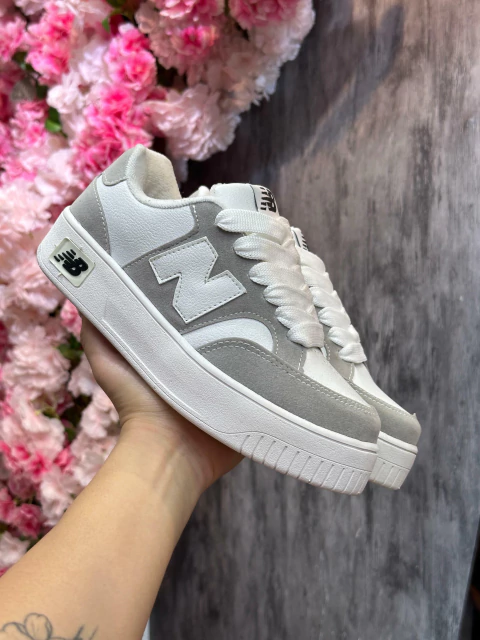 NEW BALANCE BRANCO CINZA - comprar online