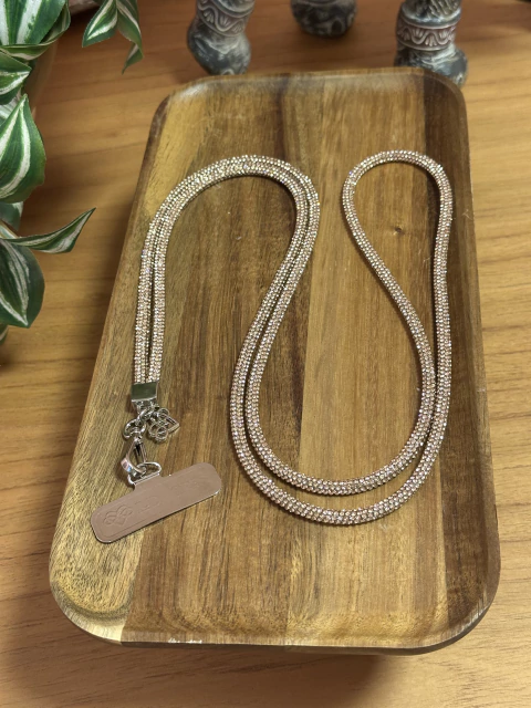 PHONE STRAP STRASS - ROSÉ - comprar online