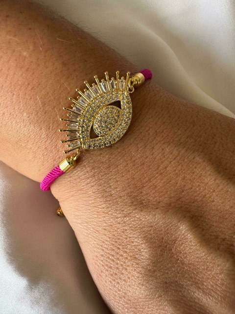 Pulseira Gravatinha Olho Grego - comprar online