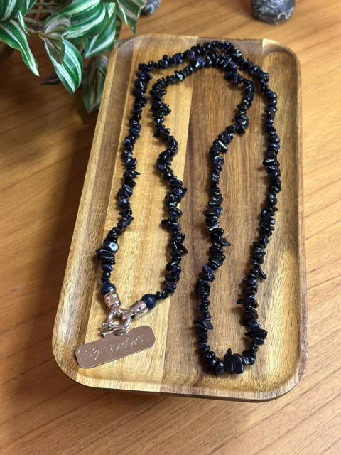 PHONE STRAP - PEDRA DA NOITE (AZUL MARINHO)