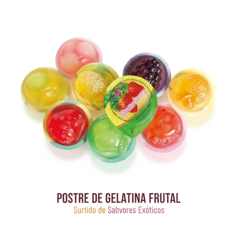 GELATINAS MINI SABORES A FRUTAS