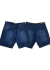 BERMUDA DE JEAN MOM BLUE DENIM