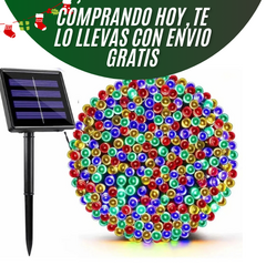 NeoLed de navidad solar para exterior [ENVIO GRATIS⭐️]